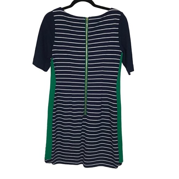 Eliza J Blue & White Striped Dress  Size 10 - Picture 6 of 9